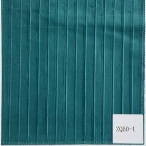 China Manufacturer for Cashmere curtaint fabric supplier - ZQ60, blind crinkle HollandDutch velvet 26colors – Shifan