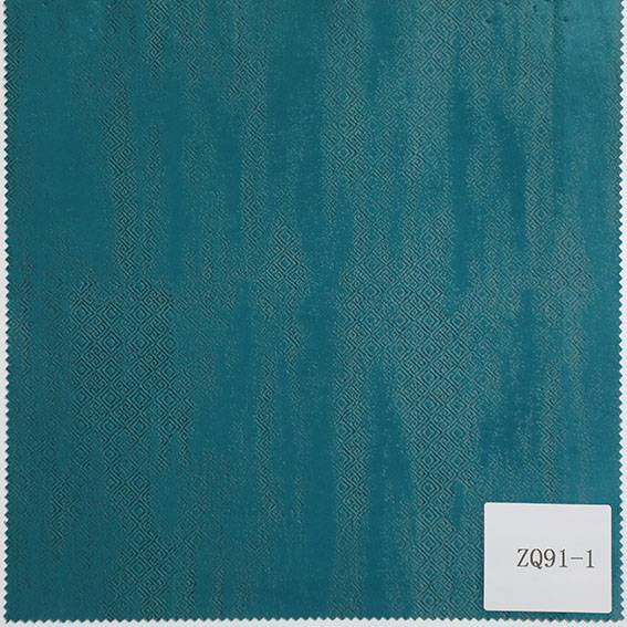 New Fashion Design for Velour mattress cover fabric - ZQ91, blind embossed Holland velvet 22colors – Shifan