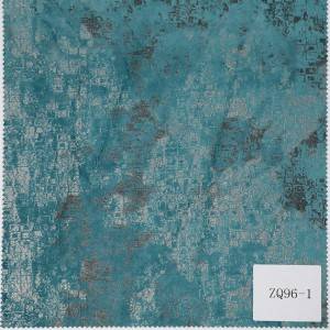 Wholesale Discount Plush Velvet Upholstery Fabric - ZQ96, blind embossed Holland velvet 34colors – Shifan