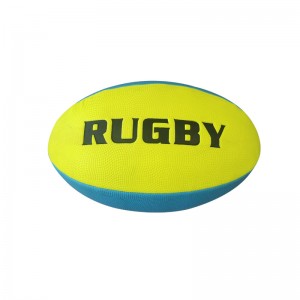 Visokokakovostna pvc žoga za ragbi velikosti 1-5 po meri z logotipom
