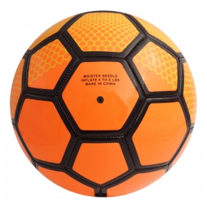 Reklaminis pritaikytas futbolo kamuolys su oficialiu dydžiu / svoriu, atspausdintas logotipas