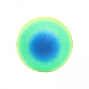 Custom rainbow PVC toy ball beach ball custom logo5-9 inches