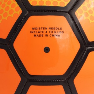 Promotiouns Benotzerdefinéiert Fussball mat offiziell Gréisst / Gewiicht, Logo gedréckt