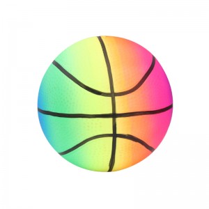 Custom rainbow PVC igračka lopta lopta za plažu prilagođeni logo5-9 inča