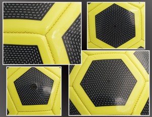 ลูกฟุตบอล PVC PU, ขนาดการฝึกอบรม 5 4 3, สวมลูกฟุตบอลทน, ลูกฟุตบอลหนัง