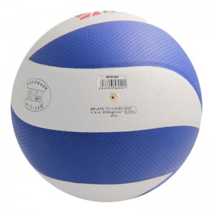 Soft Touch volleyball for innendørs/utendørs/treningsstudio/strandspill – Premium myk volleyball med slitesterk søm PU-hylster