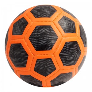 PVC PU ფეხბურთის ბურთი, სავარჯიშო ზომა 5 4 3, აცვიათ რეზისტენტული ფეხბურთის ბურთი, ტყავის ფეხბურთის ბურთი