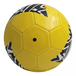 Bola Sepak Bola Inflatable Berkualitas Tinggi kanthi Desain Kustom lan Ukuran Beda kanggo Pelatihan Dewasa lan Bocah-bocah lan GameFootball