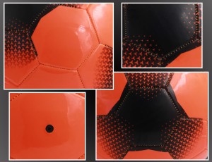 Bola de futebol – combinação de couro PU para todos os climas