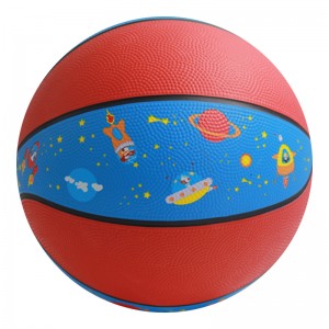 كرة السلة – تصميم مطاط مغلف للتدريب والمنافسة والنادي