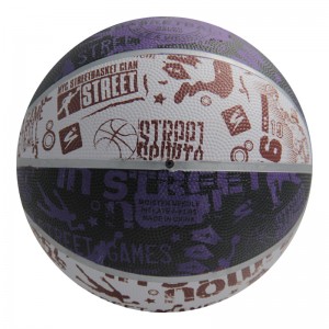 Basketbol–ang buong disenyo ng pag-print na magagamit para sa promosyon
