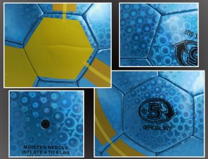 Soccer Ball–Wholesale custom  different size adults kids training game