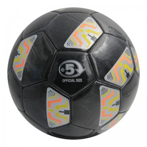 Bola Sepak Bola–Harga pabrik OEM ukuran resmi sawawa luar ruangan dianggo pikeun latihan pertandingan rumaja