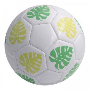 Desain pelanggan Made Training Match PVC Football Size 5 Soccer Ball Kanggo Latihan Olahraga
