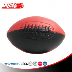 Ballon de football américain/rugby — Ballon en caoutchouc, de haute qualité, nouveau design, offre spéciale