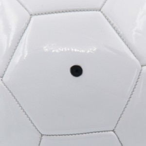 Футбольны мяч з ПВХ для трэніровачнага матчу памерам 5 для спартыўных трэніровак