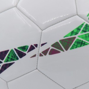 Opleidingswedstryd PVC-voetbalgrootte 5-sokkerbal gemaak vir sportopleiding