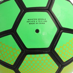Գովազդային պատվերով ֆուտբոլային գնդակ պաշտոնական չափսով/քաշով, տպագրված լոգոն