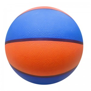 Vonkajší basketbal Colored Camo – vysokovýkonná gumená basketbalová lopta