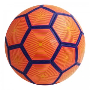 Spesialtilpasset fotball med offisiell størrelse/vekt, logo trykt