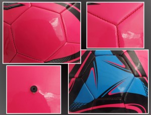 Soccer Ball– nako-customize, TPU + rubber, angkop para sa mga matatanda, para sa pagsasanay