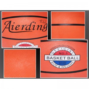 Napredna košarkarska žoga iz pu usnja za prosti slog, prilagojena košarkarska žoga za trening