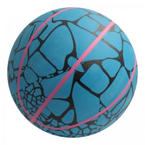 Баскетболна тренировъчна / персонализирана композитна кожена детска баскетболна баскетболна топка за мъже по поръчка