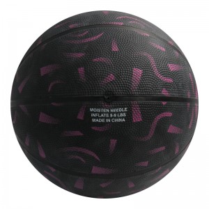 Баскетбольний м’яч – дешевий гумовий, ламінований, який використовується для рекламних акцій і шкільних тренувань