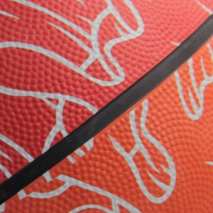 Basket-ball – Jeux de ballon personnalisés, en cuir PU -Officiel/Cadeau/École
