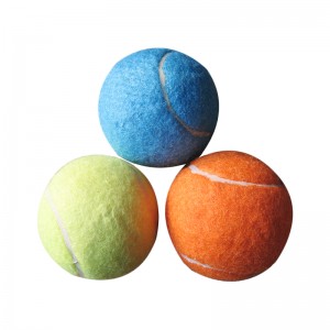 Wool rubber material Mga Bola sa Pagsasanay ng Tennis Ball para sa Baguhan na Manlalaro