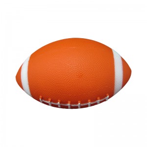 Nature Rubber Brown Color Official Size American Football