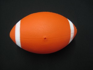 Ամերիկյան ֆուտբոլ / ռեգբիի գնդակ-PVC պատվերով, գալիս է տարբեր դիզայնով