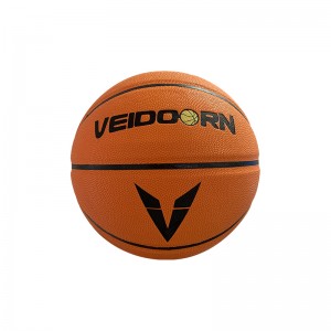 Pasgemaakte Basketbal Soft Touch PU Basketbalbal vir binnenshuise speel