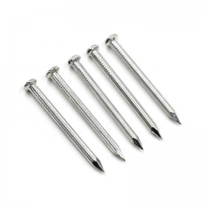 Concrete Nails With Smooth, Straight Fluted & Twilled Fluted Shanks