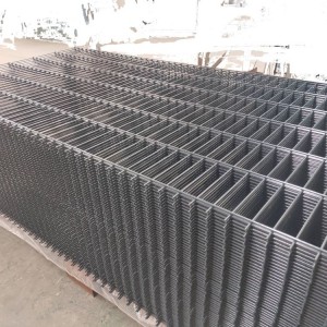 High security double wire panel fence