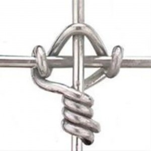 Galvanized fixed knot fence for deer cattle liv...