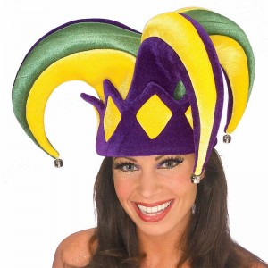 Venetian Mardi Gras Giant Jester Hat Party hat