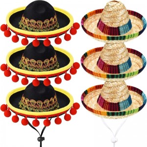 Factory Wholesale Mini Mexican Sombrero Party H...