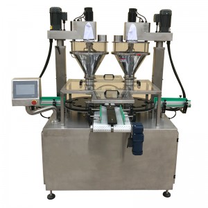 Automatic seasoning powder filling machine