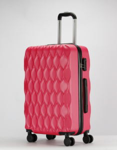 Προσαρμοσμένη αποσκευή ABS Τσάντα τρόλεϊ ταξιδιού Σκληρή βαλίτσα Rolling Carry On Baggage