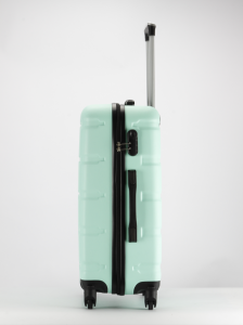 Caja determinada de la carretilla del equipaje colorido portátil del mejor precio del ABS de la buena cabina de las buenas reacciones de moda
