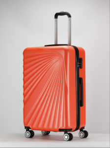 नया डिज़ाइन एबीएस मटेरियल हार्ड केस कॉफ़र सेट 4 स्पिनर व्हील ट्रॉली लगेज कस्टमाइज़ सूटकेस बैग