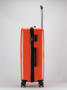 Nuovo design Custodia rigida in materiale ABS Koffer Set Trolley con 4 ruote girevoli Personalizza la borsa della valigia