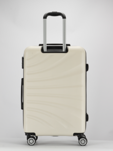 Bag-ong Pag-abot Maayo Barato nga Taas nga Kalidad Solid nga Kolor sa ABS Travel Trolley Suitcase Luggage Sets