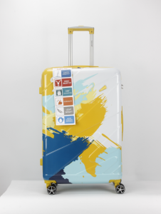 walizka na kółkach torby podróżne na bagaż i twarda walizka ABS PC bagaż podręczny