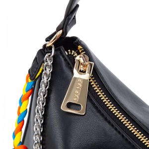 Black Crescent Bag