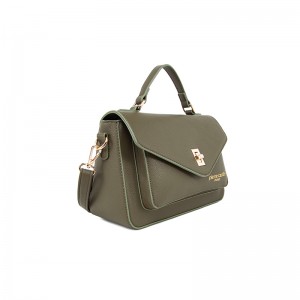 Olive Green Two-Way Envelope Bag (Handheld & Crossbody)