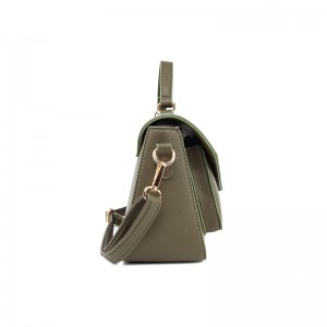 Olive Green Two-Way Envelope Bag (Handheld & Crossbody)