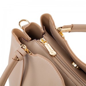 Nude Two-Way Tote Bag (Handheld & Crossbody)