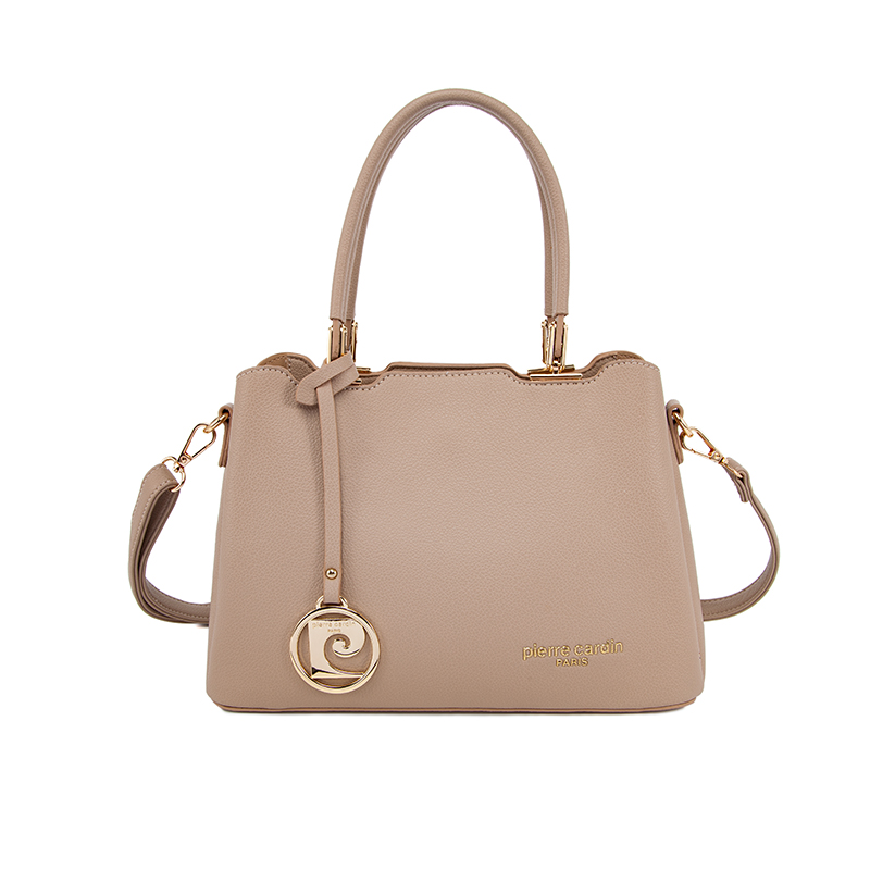 Nude Two-Way Tote Bag (Handheld & Crossbody)